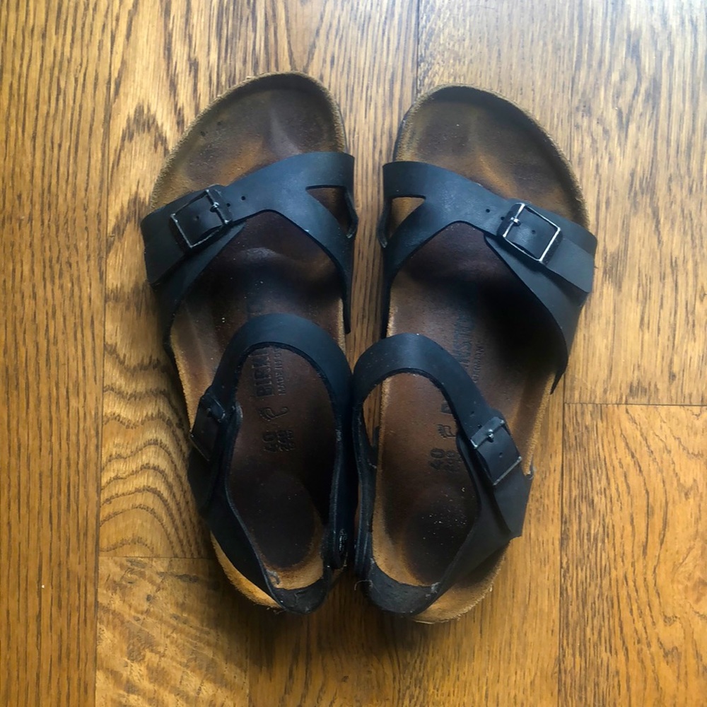 Women’s Black Birkenstocks